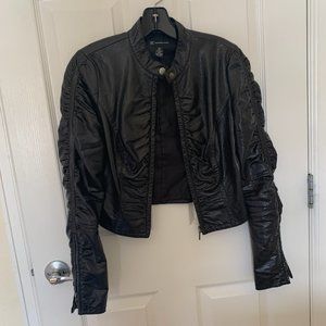 NWOT INC Faux Leather Jacket